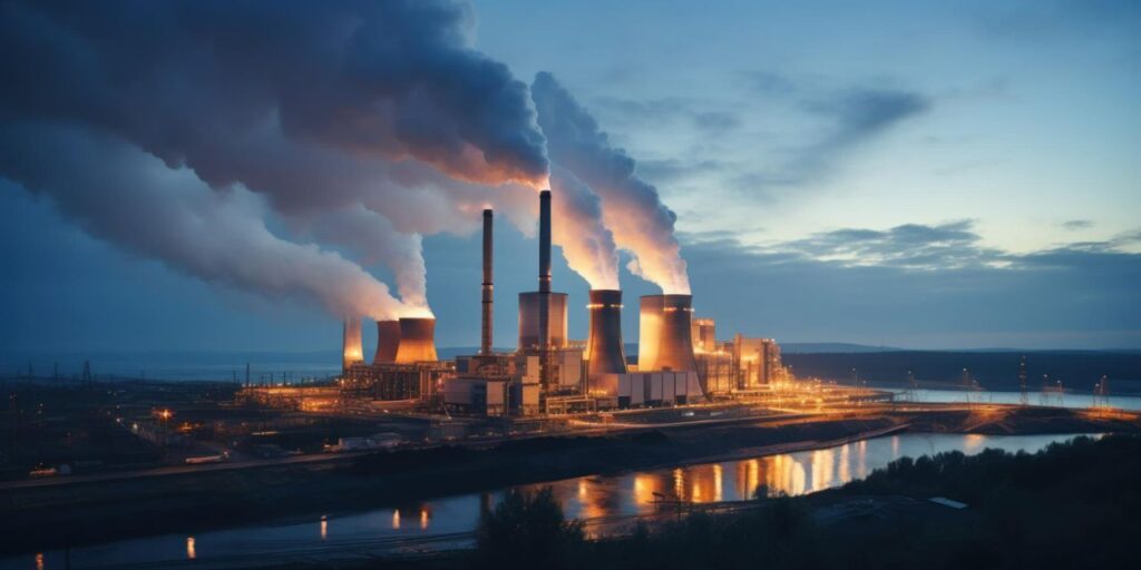 energy-power-plant-dusk-industrial-silhouette